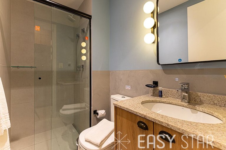 Easy Star - Studio fabuloso em Moema - YS05H