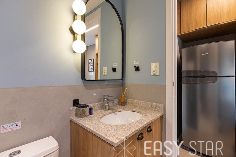 Easy Star - Studio fabuloso em Moema - YS05H
