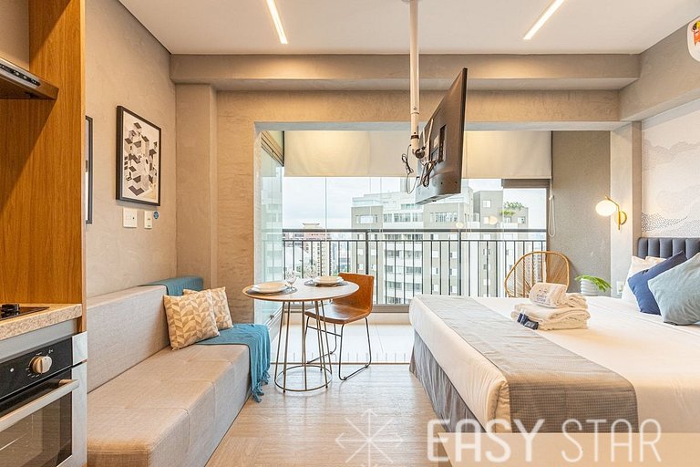Easy Star - Studio fabuloso em Moema - YS05H
