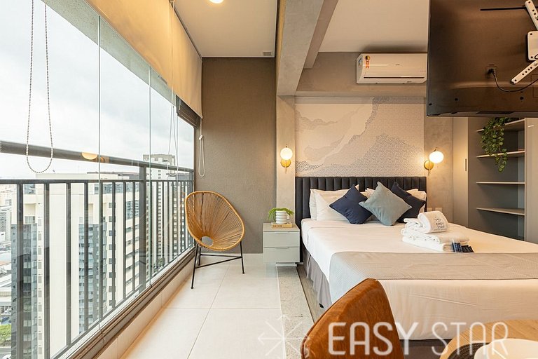 Easy Star - Studio fabuloso em Moema - YS05H
