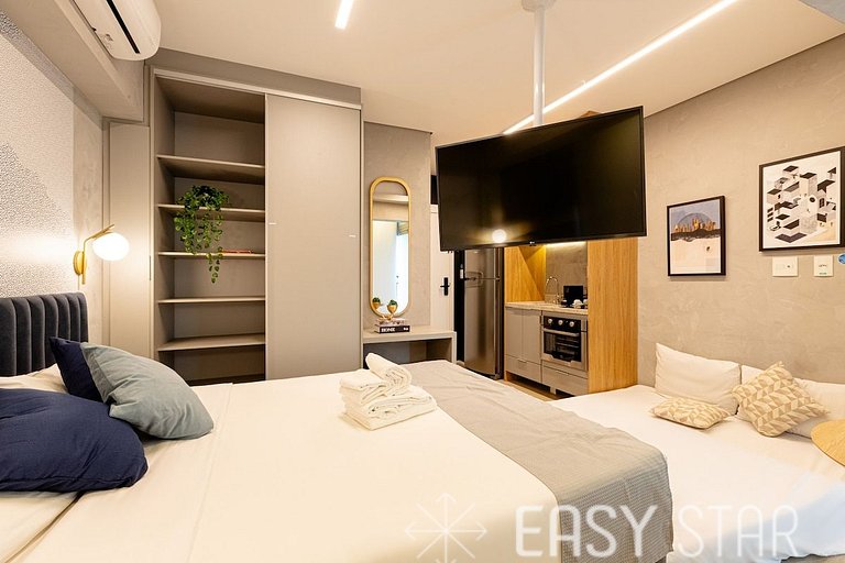 Easy Star - Studio fabuloso em Moema - YS05H