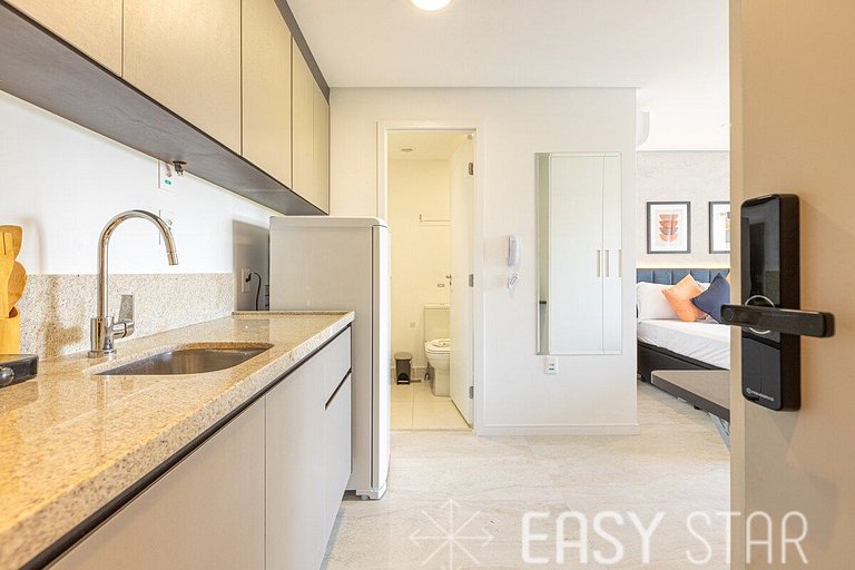 Easy Star - Lindo Studio no Brooklin ao lado Av. Santo Amaro