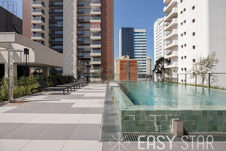 Easy Star - Lindo Studio no Brooklin ao lado Av. Santo Amaro