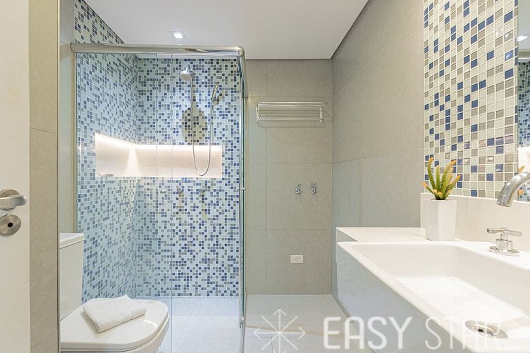 Easy Star - Flat aconchegante C/Vaga no Jardins - ZJ01H