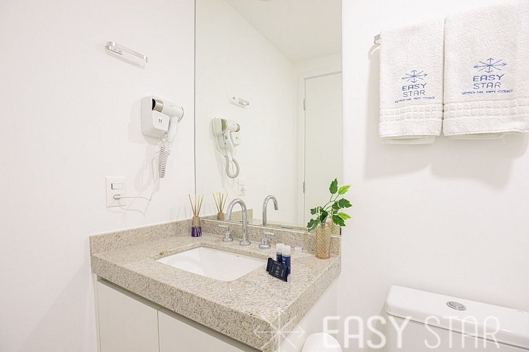 Easy Star - Lindo Studio no coração do Brooklin! - ZM01H