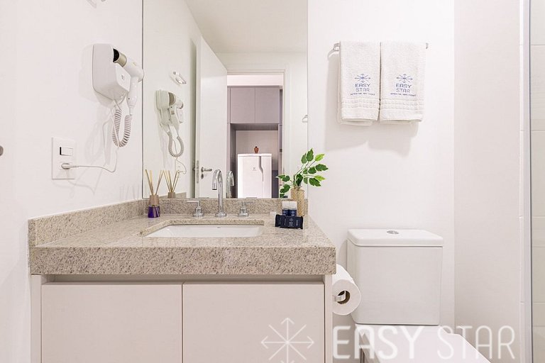 Easy Star - Lindo Studio no coração do Brooklin! - ZM01H