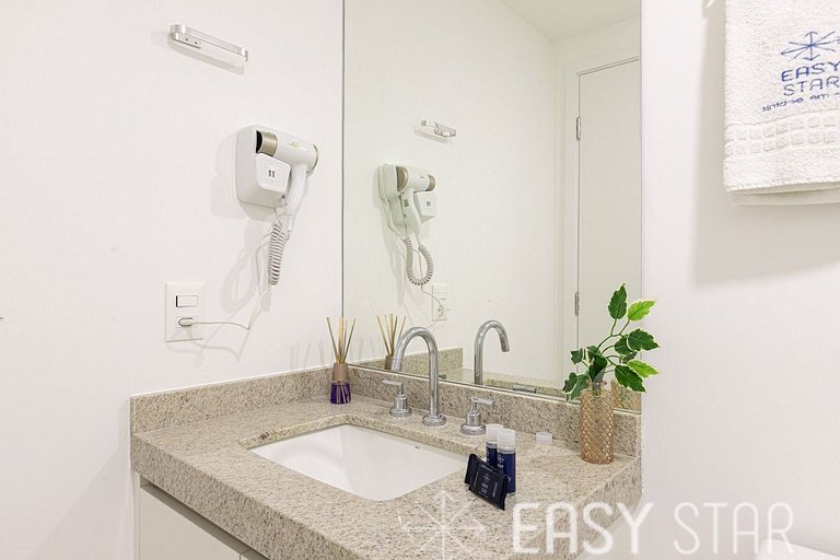 Easy Star - Lindo Studio no coração do Brooklin! - ZM01H