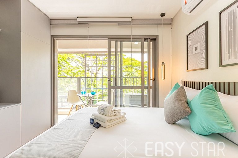 Easy Star - Lindo Studio no coração do Brooklin! - ZM01H