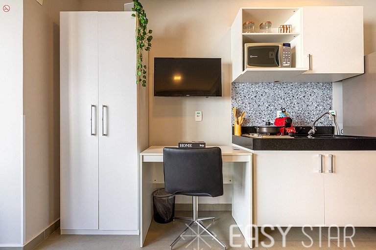 Easy Star - Belo studio C/vaga na Vila Olimpia - ZM03H