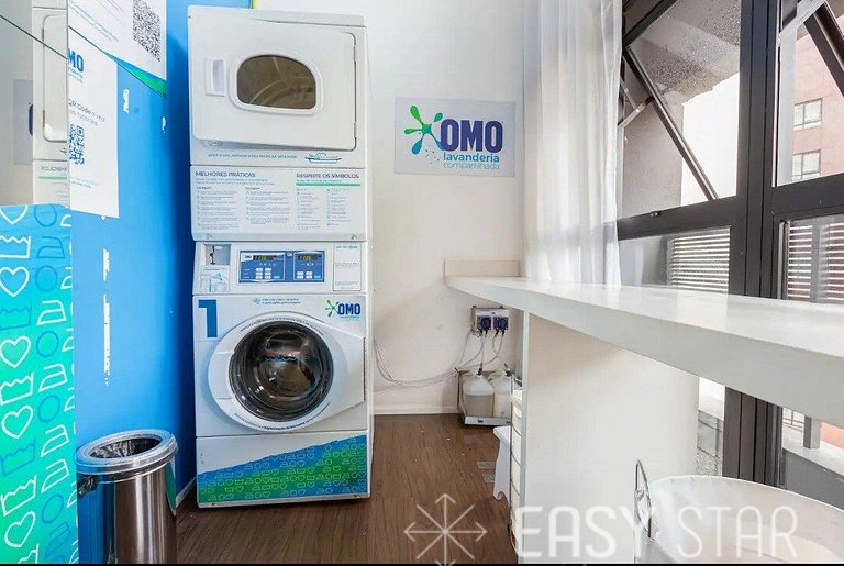 Easy Star - Belo studio C/vaga na Vila Olimpia - ZM03H