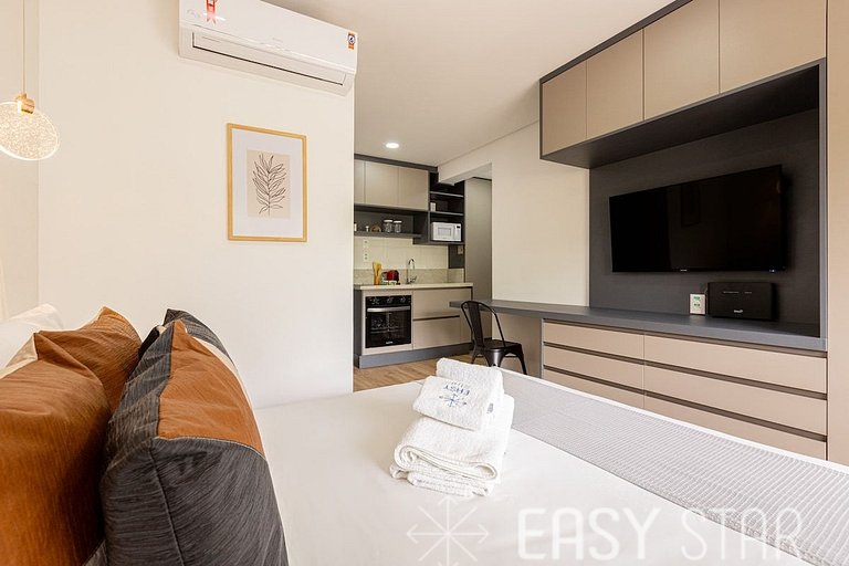 Easy Star - Lindo Studio na m elhor localização do Brooklin!