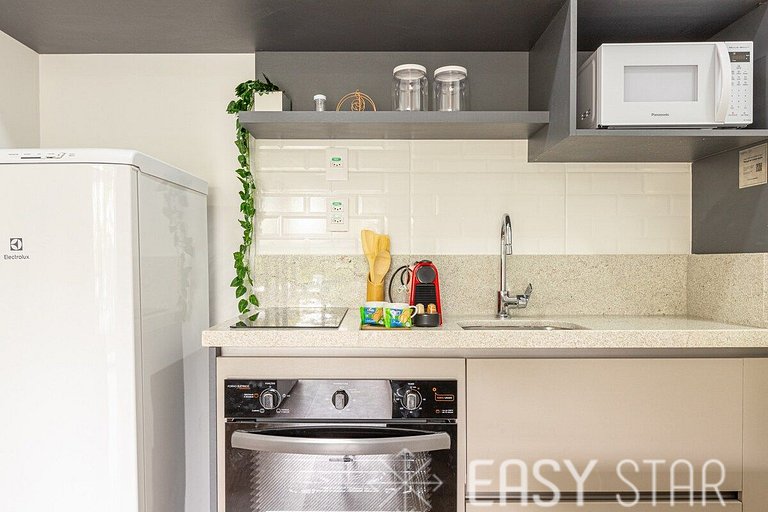 Easy Star - Lindo Studio na m elhor localização do Brooklin!