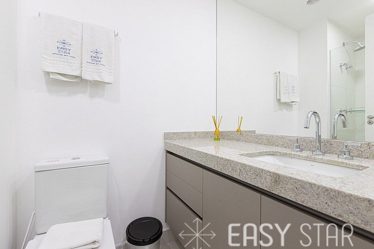 Easy Star - Lindo Studio na m elhor localização do Brooklin!