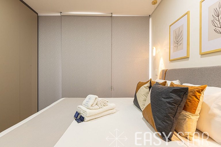 Easy Star - Lindo Studio na m elhor localização do Brooklin!