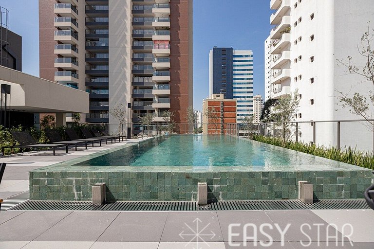 Easy Star - Lindo Studio na m elhor localização do Brooklin!