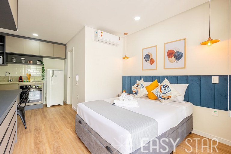 Easy Star - Beautiful Studio in Brooklin next to Av. Santo A