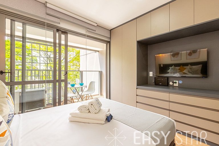 Easy Star - Beautiful Studio in Brooklin next to Av. Santo A