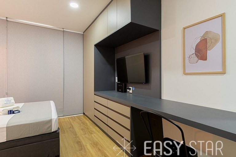 Easy Star - Lindo Studio no Brooklin ao lado Av. Santo Amaro