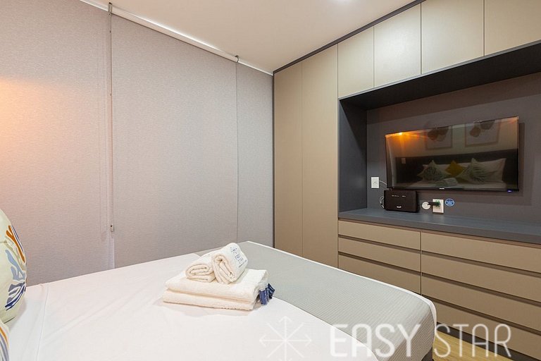 Easy Star - Lindo Studio no Brooklin ao lado Av. Santo Amaro