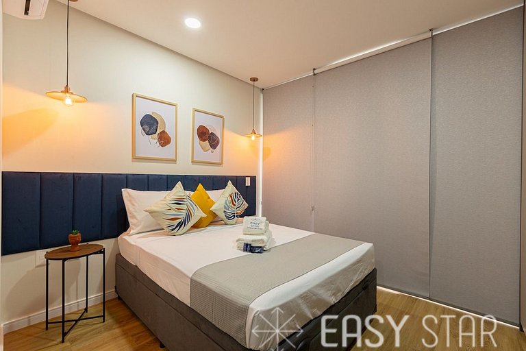 Easy Star - Lindo Studio no Brooklin ao lado Av. Santo Amaro