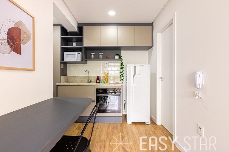 Easy Star - Beautiful Studio in Brooklin next to Av. Santo A