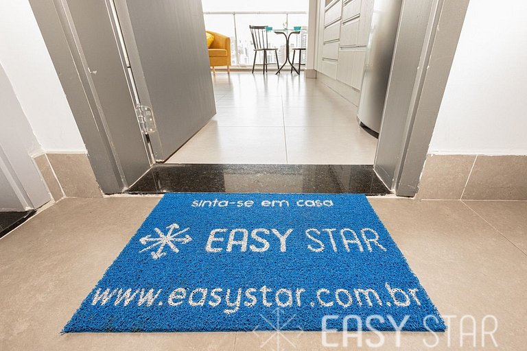 Easy Star - Lindo studio C/Vaga na Vila Olimpia - ZV01H