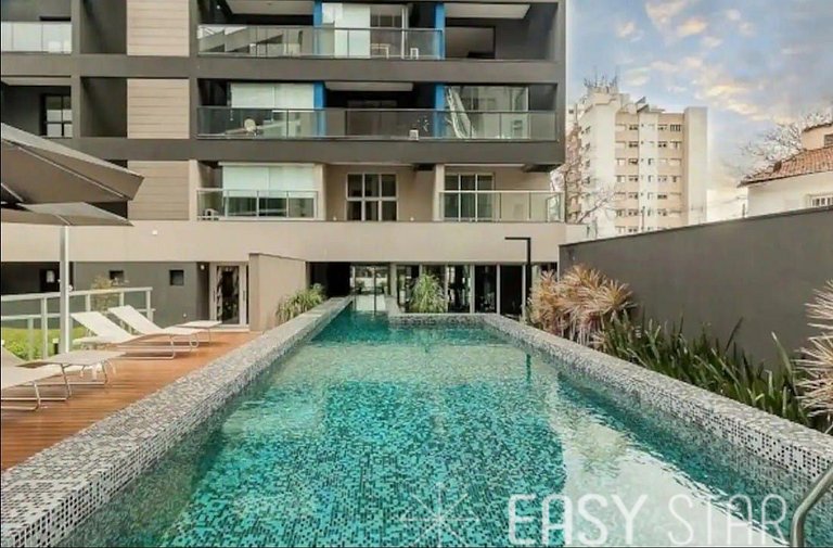 Easy Star - Lindo studio C/Vaga na Vila Olimpia - ZV01H