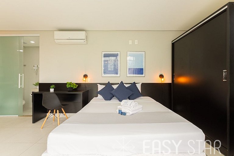 Easy Star - Studio C/vaga e garden na Vila Nova Conceição -