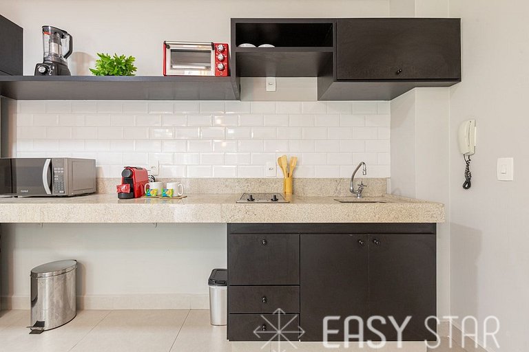 Easy Star - Studio C/vaga e garden na Vila Nova Conceição -