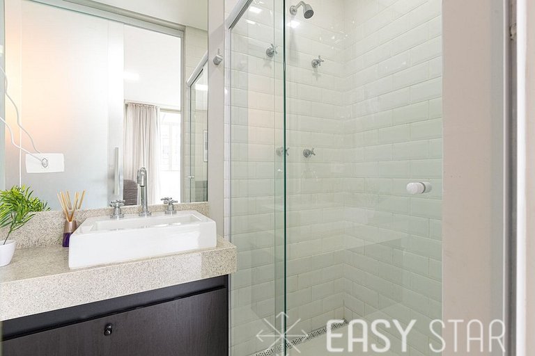 Easy Star - Studio C/vaga e garden na Vila Nova Conceição -