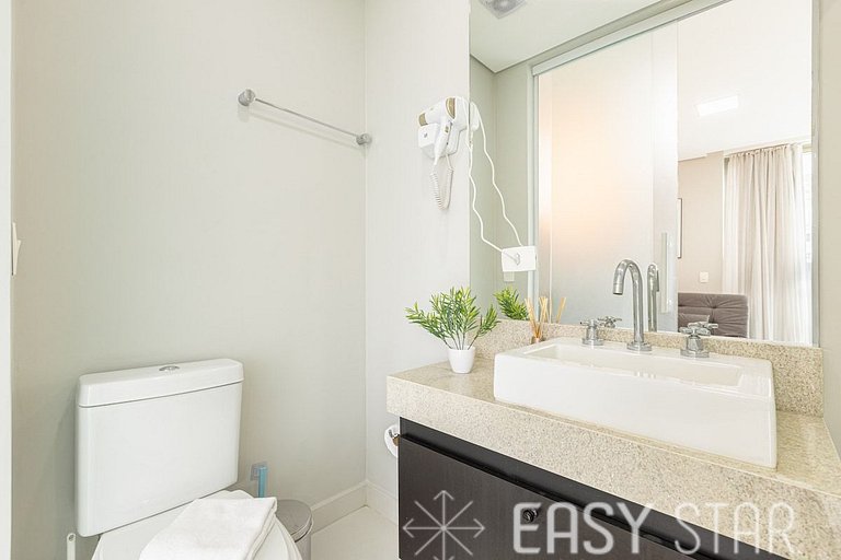 Easy Star - Studio C/vaga e garden na Vila Nova Conceição -