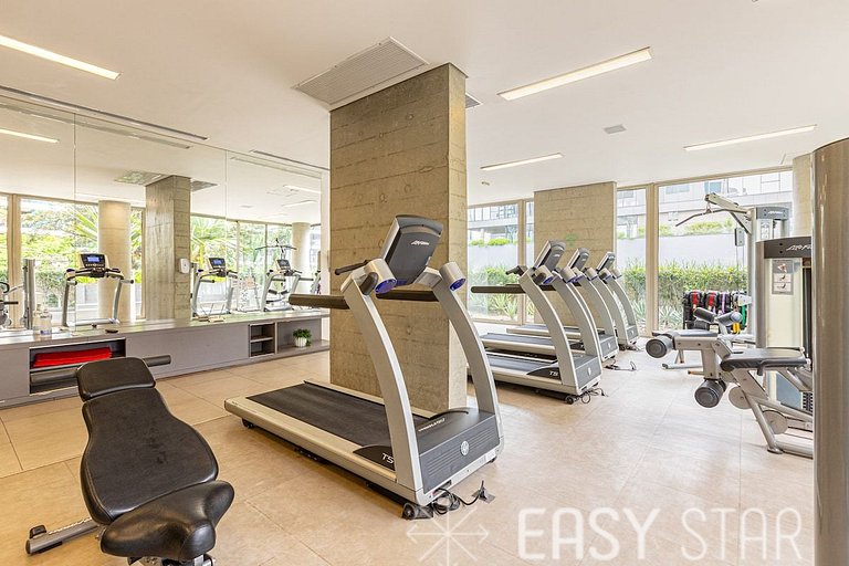 Easy Star - Studio C/vaga e garden na Vila Nova Conceição -
