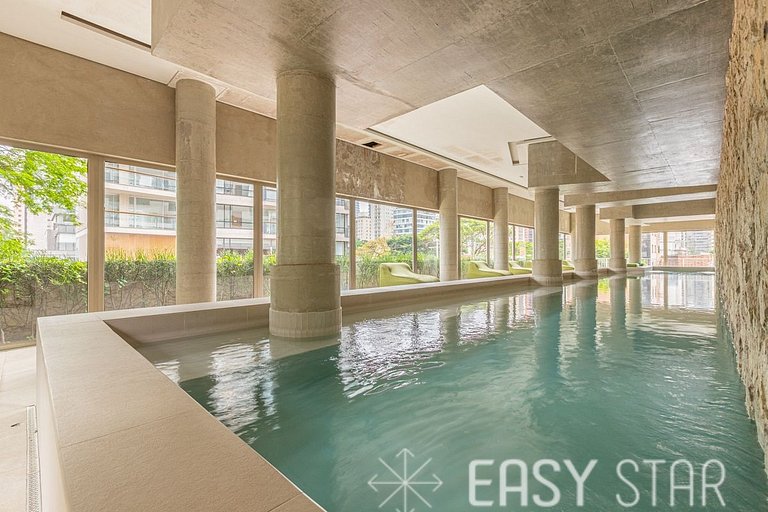 Easy Star - Studio C/vaga e garden na Vila Nova Conceição -