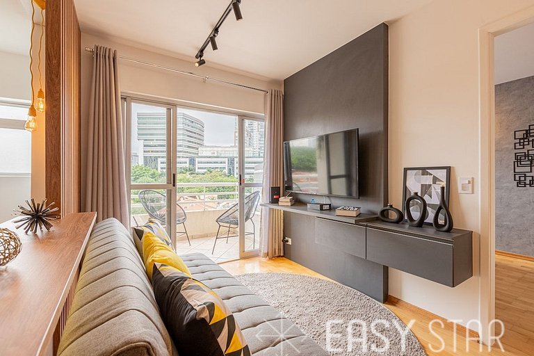 Easy Star - Lindo apartamento C/vaga no Itaim Bibi - AD03I