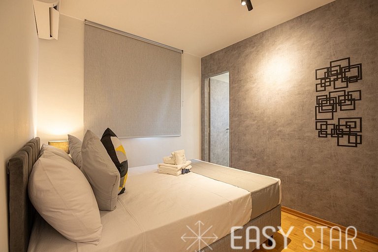 Easy Star - Lindo apartamento C/vaga no Itaim Bibi - AD03I