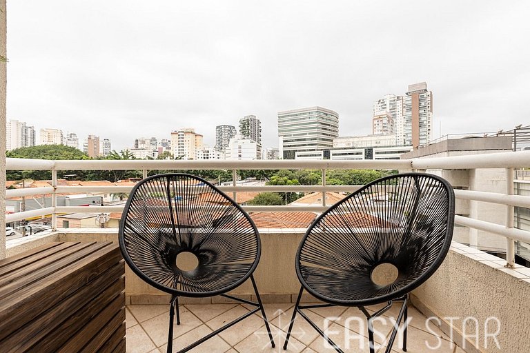 Easy Star - Lindo apartamento C/vaga no Itaim Bibi - AD03I