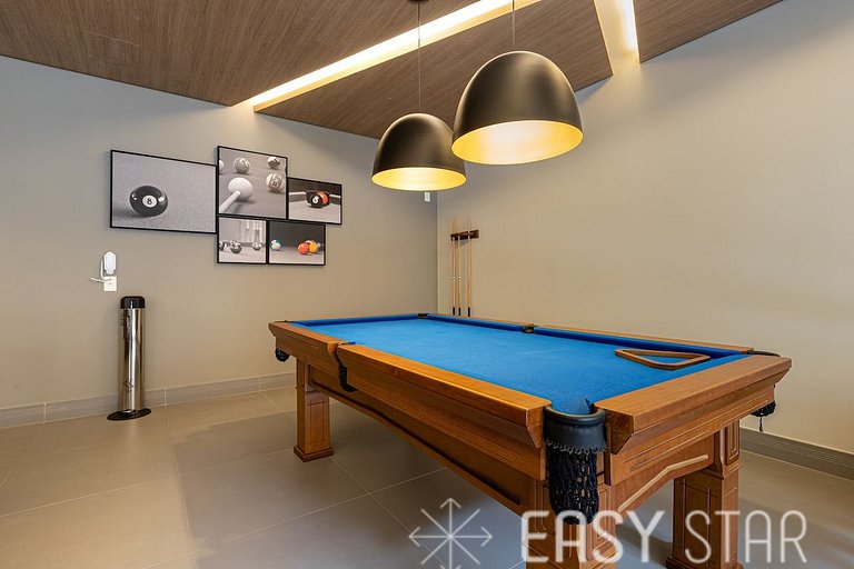 Easy Star - Studio moderno C/Vaga no Campo Belo - AH01I
