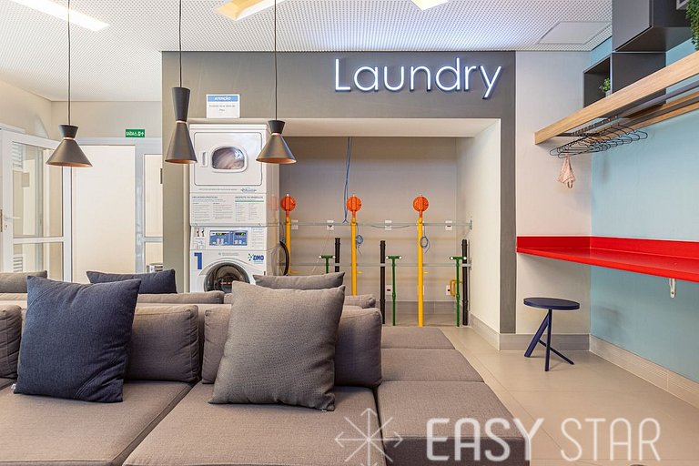 Easy Star - Studio moderno C/Vaga no Campo Belo - AH01I