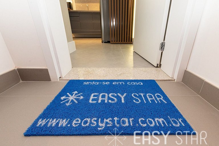 Easy Star - Studio sofisticado C/Vaga no Campo Belo - AH06I
