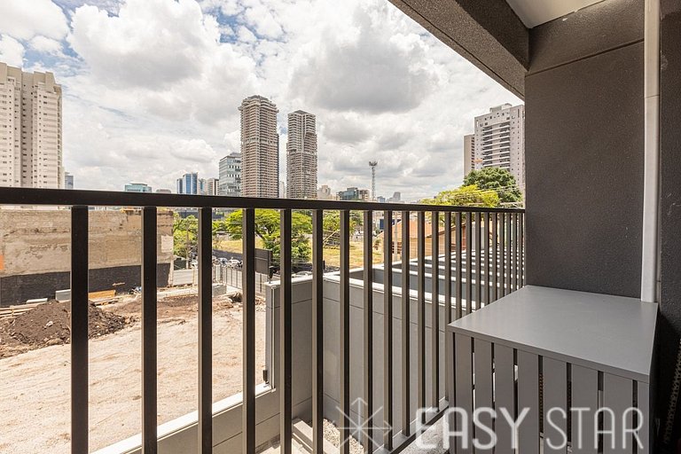 Easy Star - Lindo studio com Brooklin - BU01I