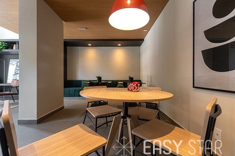 Easy Star - Lindo studio com Brooklin - BU01I