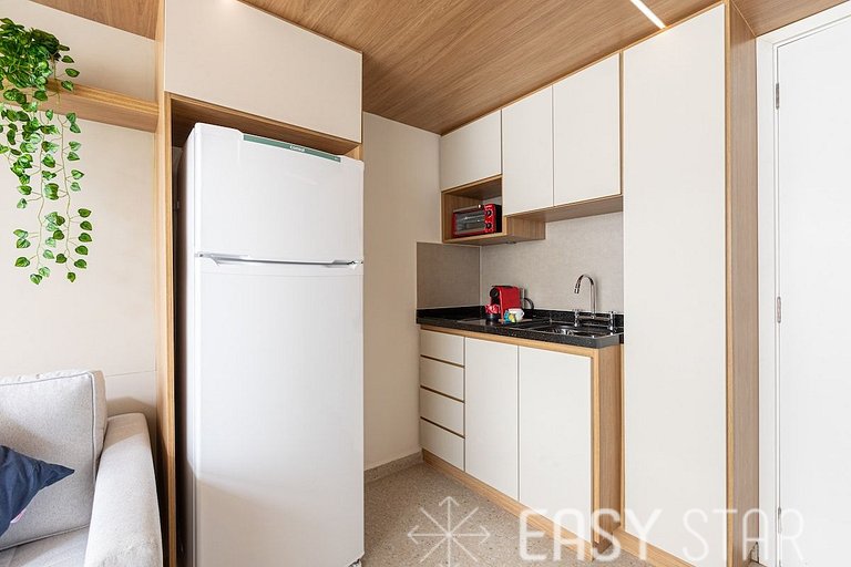 Easy Star - Apartamento fabuloso com mezanino ao lado do All