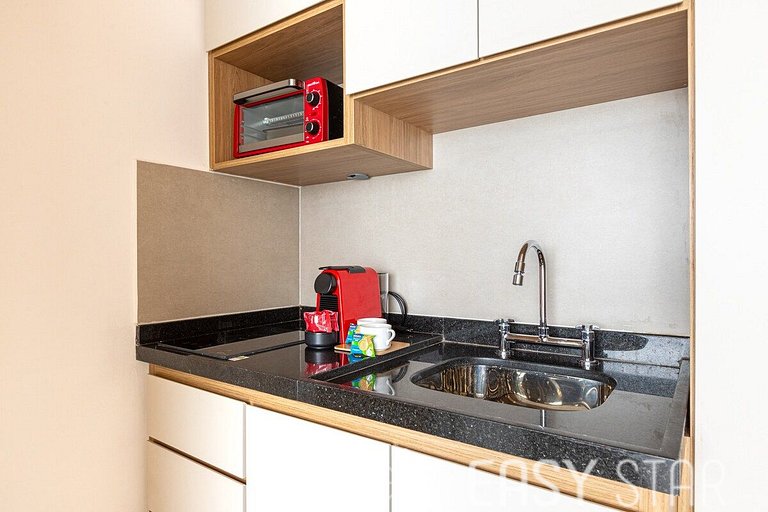 Easy Star - Apartamento fabuloso com mezanino ao lado do All