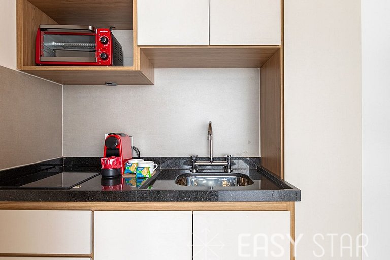 Easy Star - Apartamento fabuloso com mezanino ao lado do All