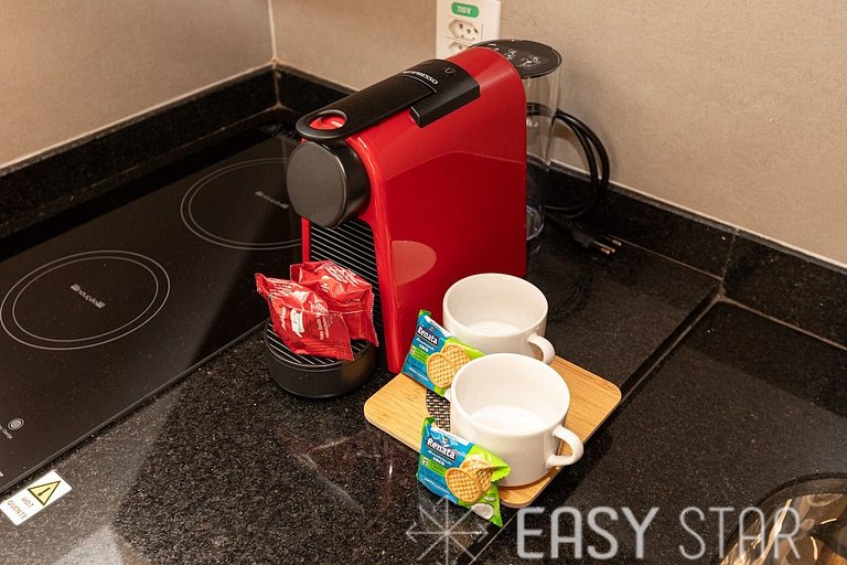Easy Star - Apartamento fabuloso com mezanino ao lado do All