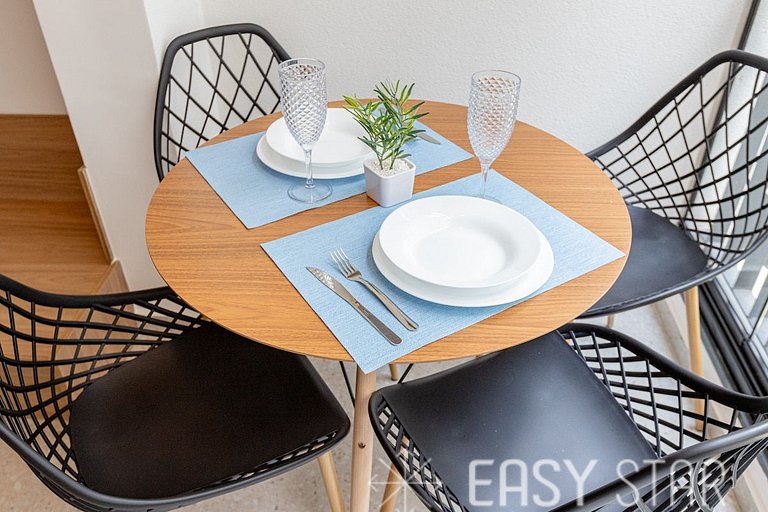 Easy Star - Apartamento fabuloso com mezanino ao lado do All