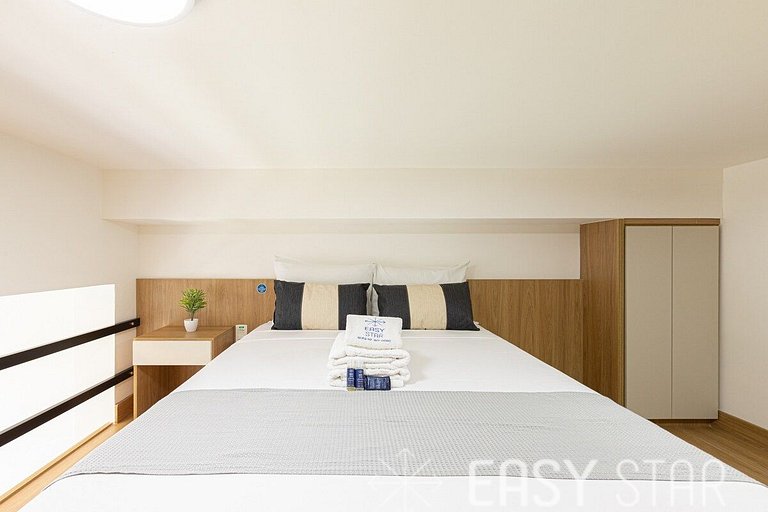 Easy Star - Apartamento fabuloso com mezanino ao lado do All