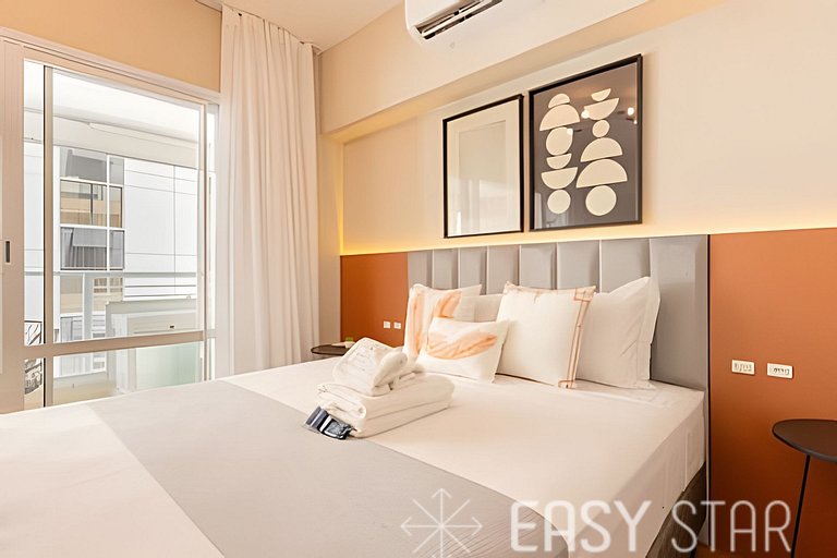 Easy Star - Fabuloso studio C/vaga no Campo Belo - CN01I