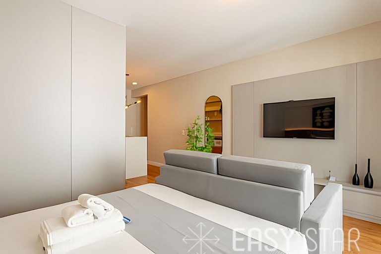 Easy Star - Fabuloso studio C/vaga no Campo Belo - CN01I