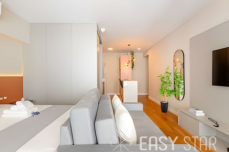 Easy Star - Fabuloso studio C/vaga no Campo Belo - CN01I